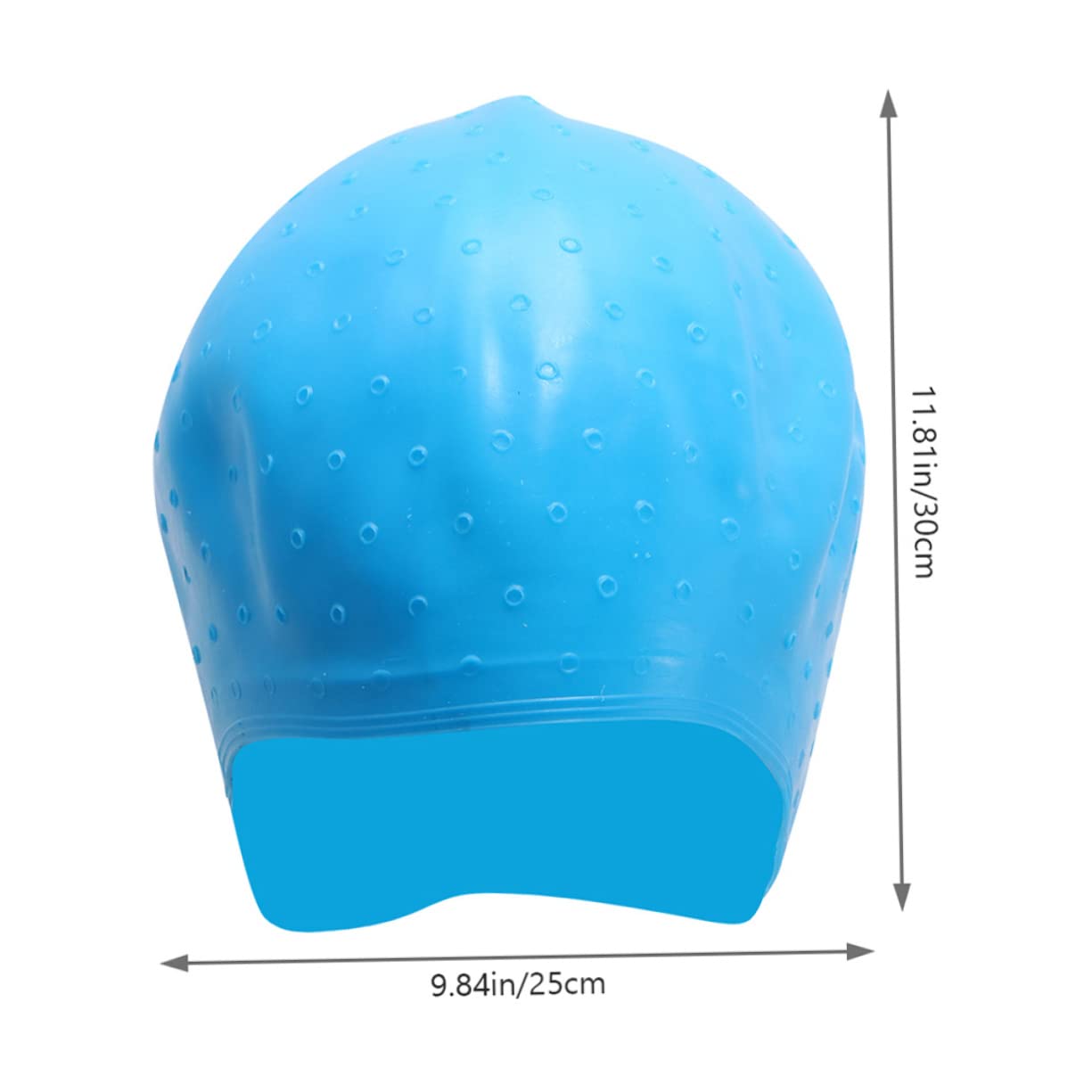 Healeved Hair Coloring Highlighting Cap Hook 2 Pack Silicone Frosting Caps for Easy Tinting