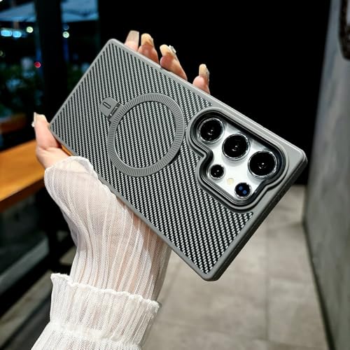 Coque Samsung S24 Ultra cuir pour visionnage vidéo mains libres en voyage