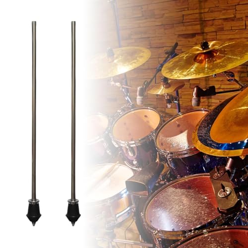 2x Soporte para Tom de Suelo y Patas para Bombo, Hardware Profesional para Batería, Metal, 30 cm de Longitud miniatura 6