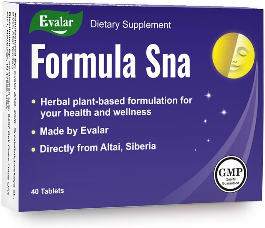 Siberian Herbal Formula Sna Evalar 40 Tablets 500mg