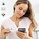 medisana PM 100 connect Pulsoximeter, Messung der Sauerstoffsättigung im Blut, Fingerpulsoxymeter mit OLED-Display und One-Touch Bedienung mit VitaDock+ App und Bluetooth