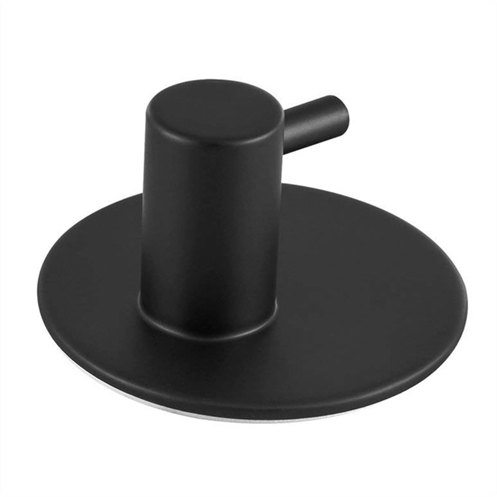 Percheros de Pared Gancho adhesivo, gancho de gancho de gancho de pared negro autoadhesivo, toalla, gancho de acero inoxidable súper pesado Percha pared/Percheros