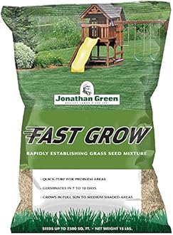 Jonathan Green (10830) Fast Grow Grass Seed - Cool Season Lawn Seed (15 lb)
