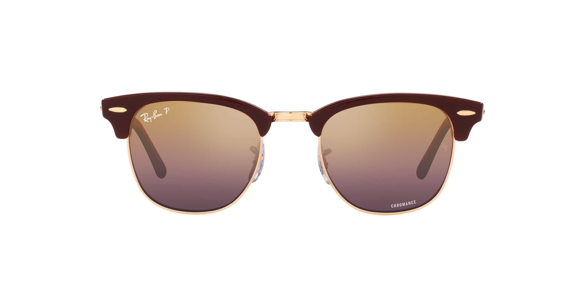 Ray-Ban RB3016F Clubmaster Low Bridge Fit Square Sunglasses