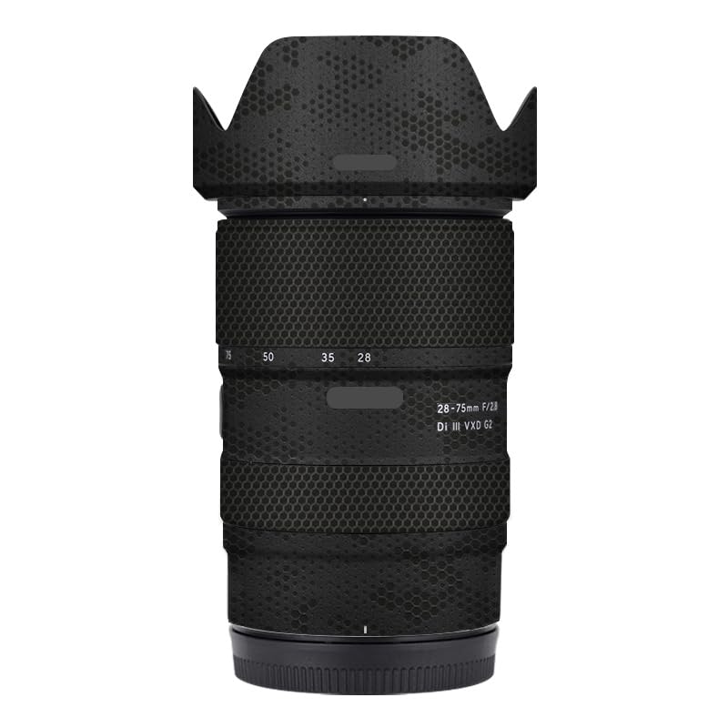 Autocollant vinyle Tamron 28-75 mm F2.8 G2 Nikon anti-rayures Mamba