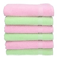 Selbro ® Palermo Gastendoekjes, 12 stuks, 100% katoen, afmetingen 30 x 50 cm, kleur rosé