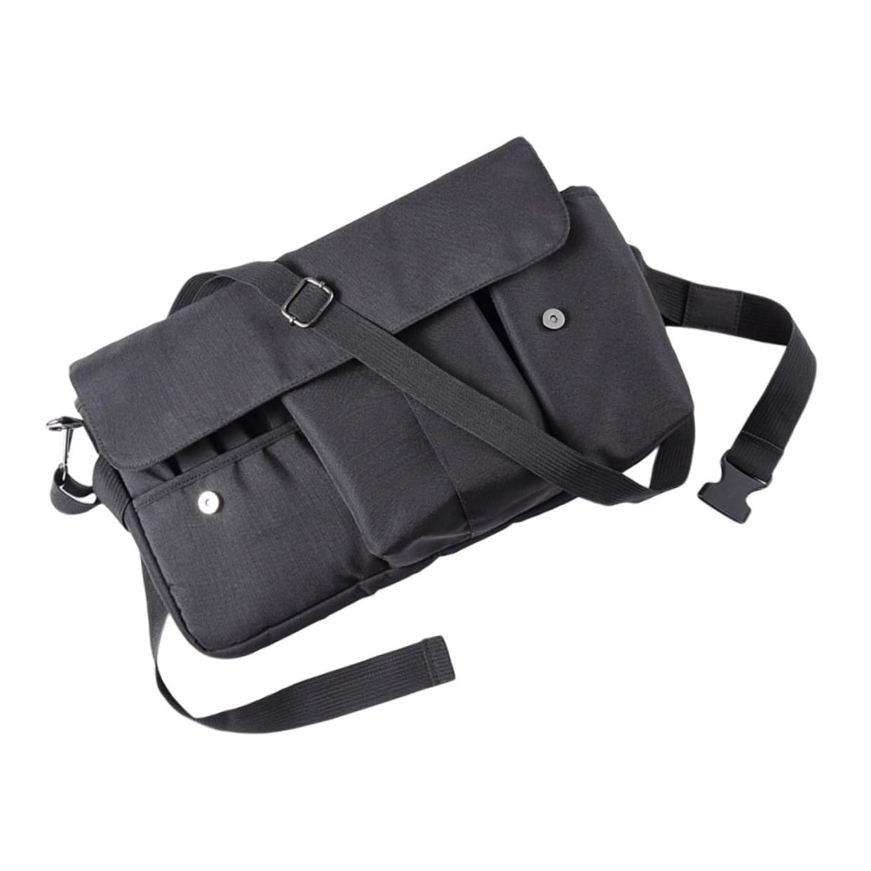 Borsa Porta Trucchi da Viaggio in Tela Ampio Spazio e Cinturino da Cintura Pratica e Raffinata per Organizzare Pennelli e Cosmetici