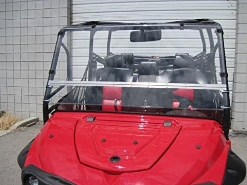 Compatible with Mahindra mPACT Full Tilting UTV Windshield - Made in USA-Best of both world half when you want and full when you need.