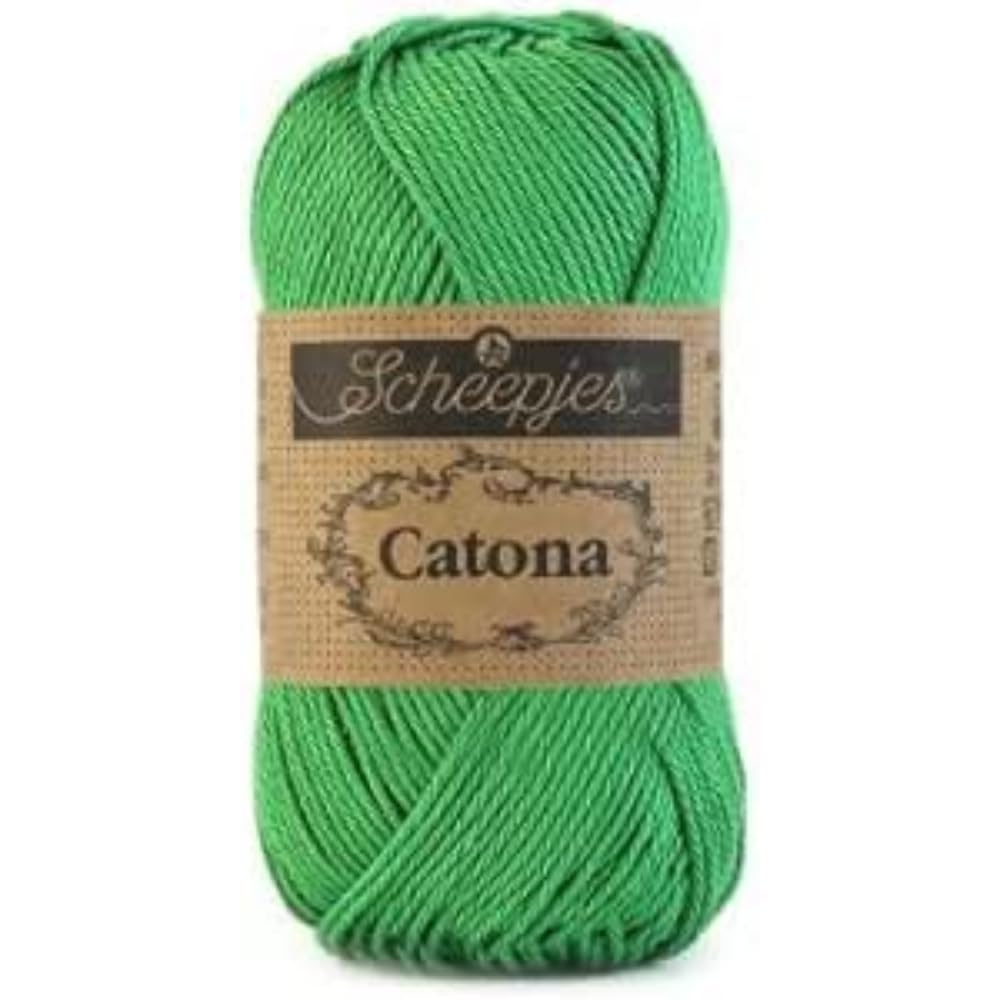 Scheepjes - Scheepjes Catona 515 Emerald Yarn - 1x25g