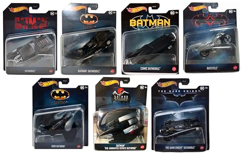 Batman 7-Car 1:50 Scale Set