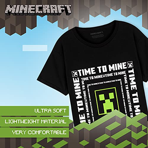 Minecraft Kids T-shirt, Jongens T-shirts 4-15 jaar, Katoenen T-shirt voor gamers - Afbeelding 5