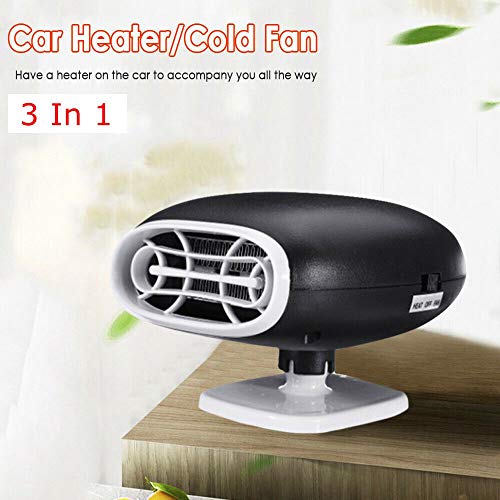 Portable Car Heater Defroster 12V 150W Vehicle Cooling Fan Window Demister Windshield Fast