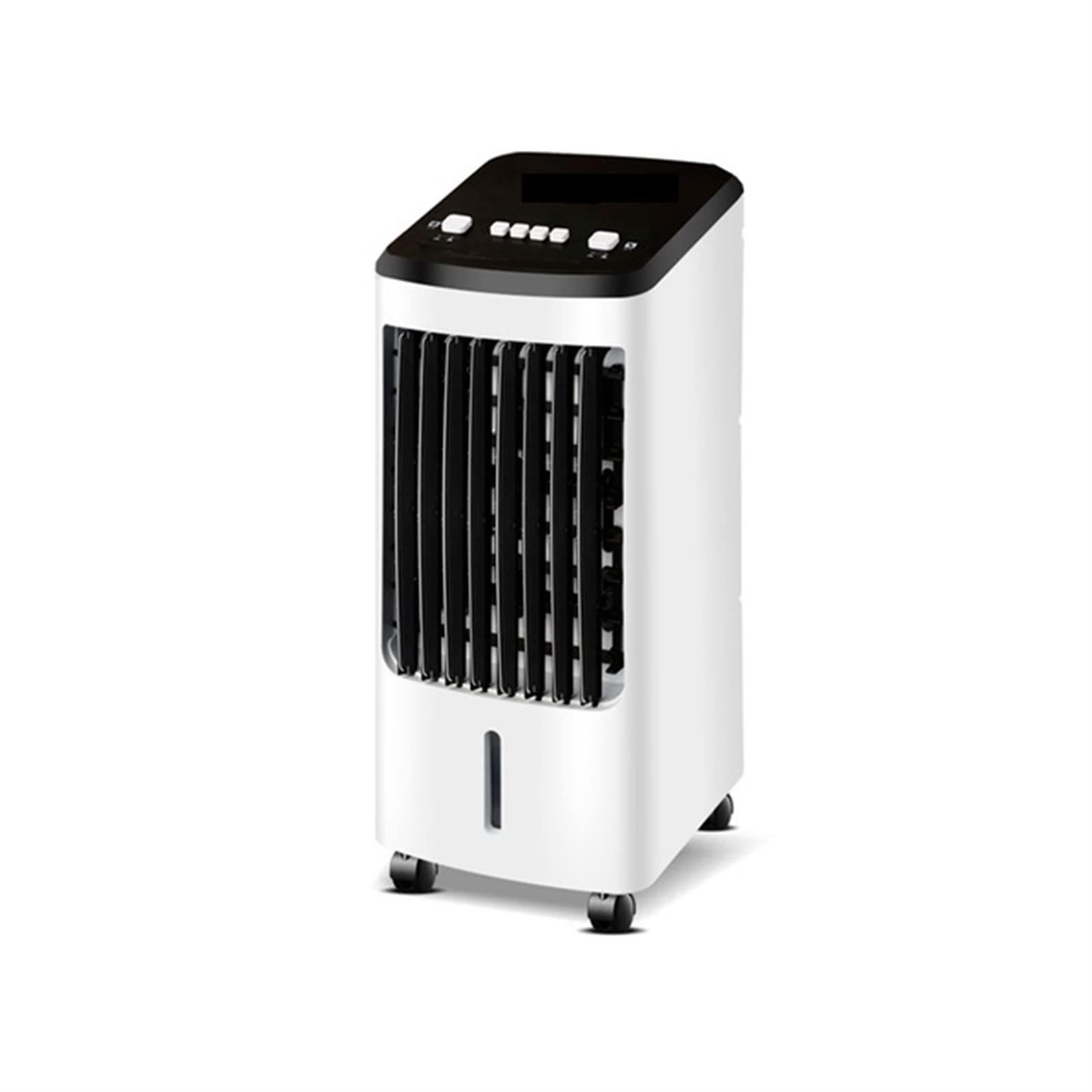 Tvafeds White Portable Air Conditioner Energy-Saving Air-Conditioning Fan Cooling Humidification Dormitory Portable Water-Cooled Small Air Conditioner