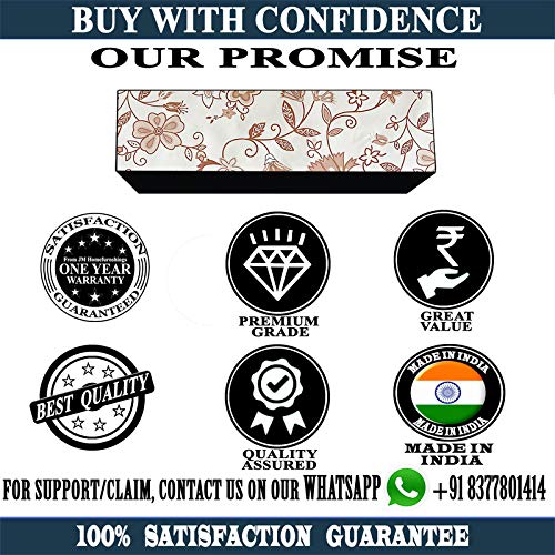 Image of Polycarbonate Water & Dustproof Split Ac Cover for Mitsubishi 2.2 Ton 3 Star, Srk25css-s6, Black (Color20)