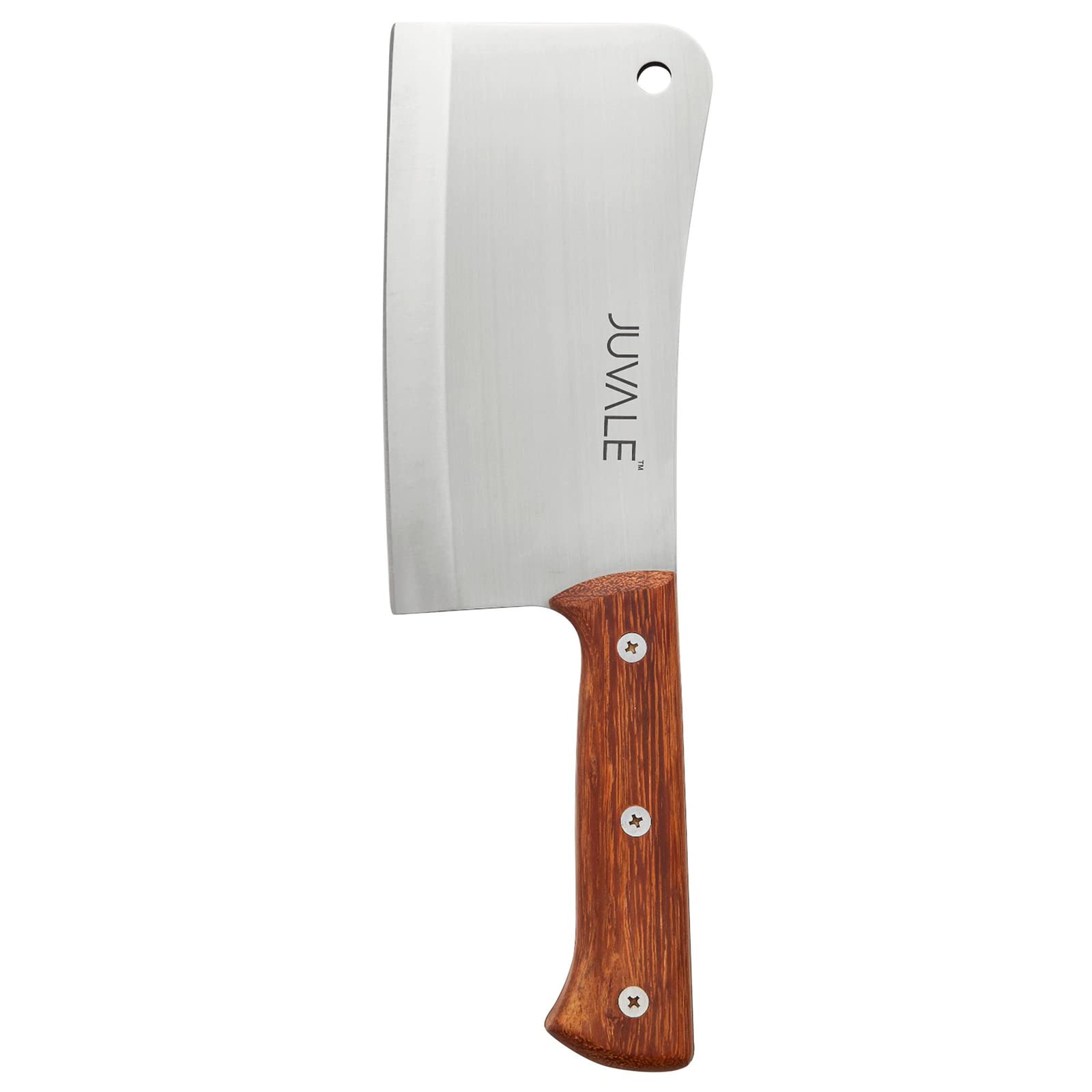 Buy Stainless Steel Meat Cleaver Knife with Wooden Handle, Heavy Duty