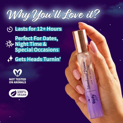 Image of Plum BodyLovin' Moonkissed Perfume| Long Lasting & Premium Floral Musky Fragrance | Luxury Perfume for Women | 15ml