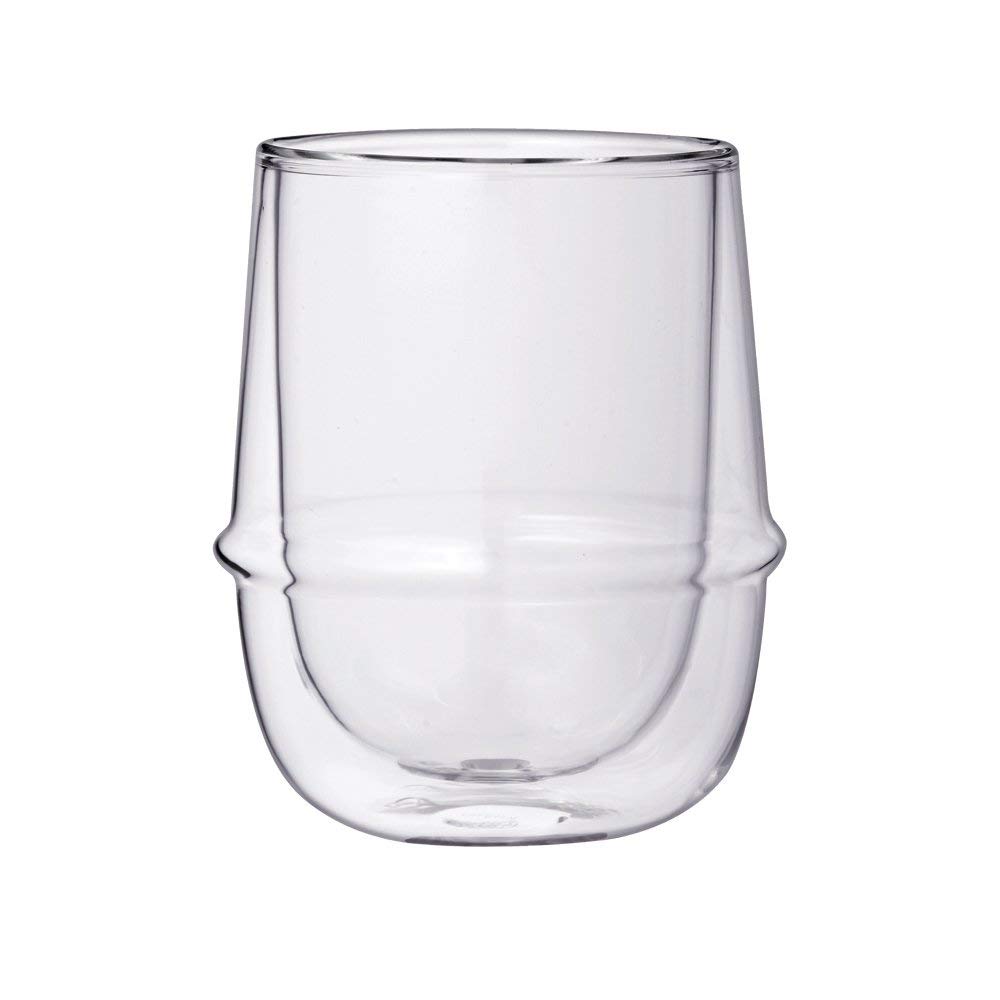 KINTO Kronos Glas doppelwandig Kaffee Tasse