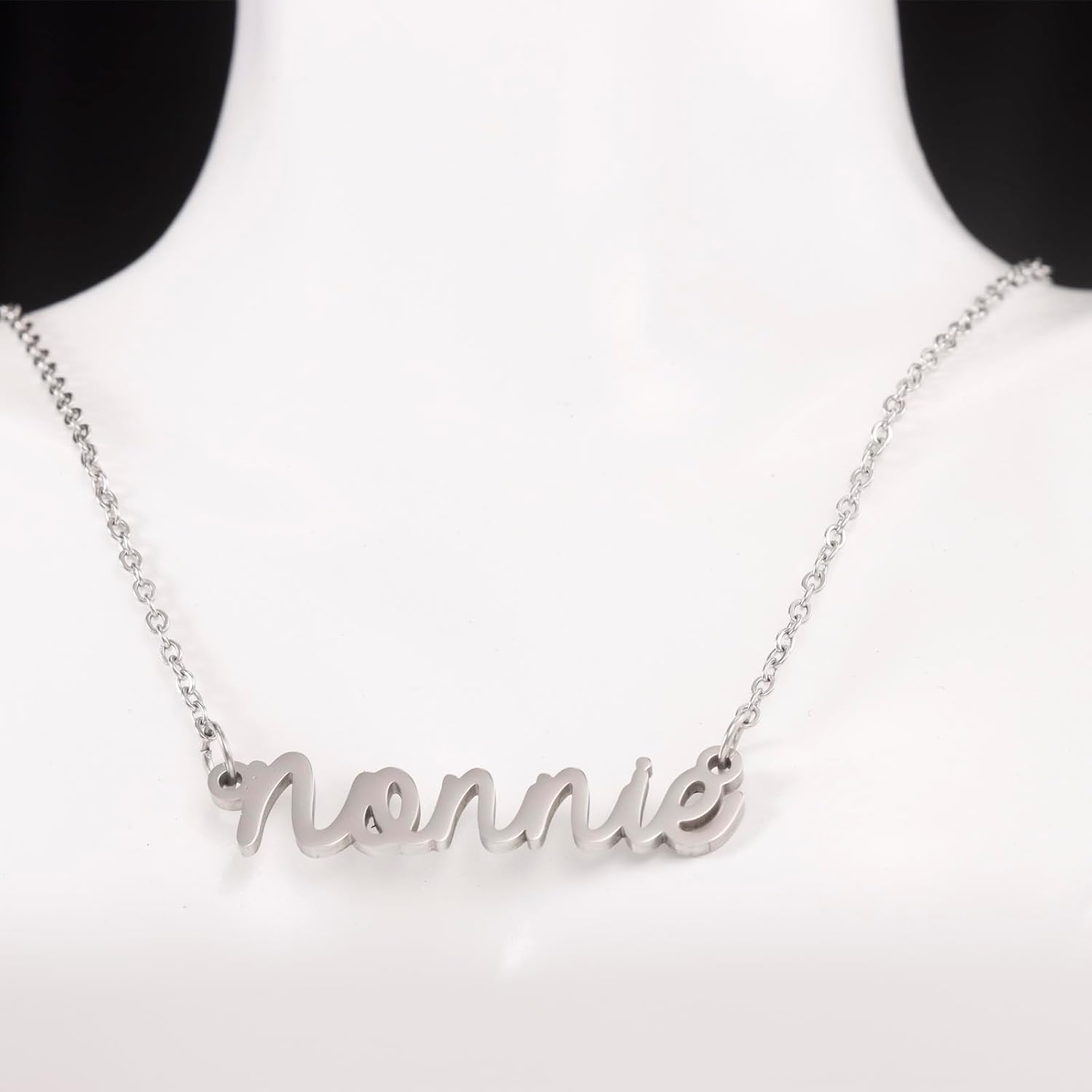 Nonnie Gift Necklace for Grandma Women Nonnie Mothers Day Ornament Best Nonnie ever Gifts - Image 6