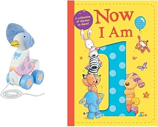 Orange Tree Toys Jemima Puddle Duck Beatrix Potter Peter Rabbit & Friends Pull Along, & Now I Am 1