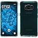Produktbild PhoneNatic Case kompatibel mit Samsung Galaxy S8 Active - türkis Silikon Hülle transparent Cover