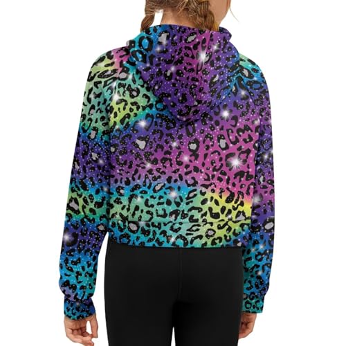 Girls Crop Top Hoodie 5-14T Kids Half Zip Raglan Sweatshirt Raglan Long Sleeve Jackets Fall Winter Clothing2