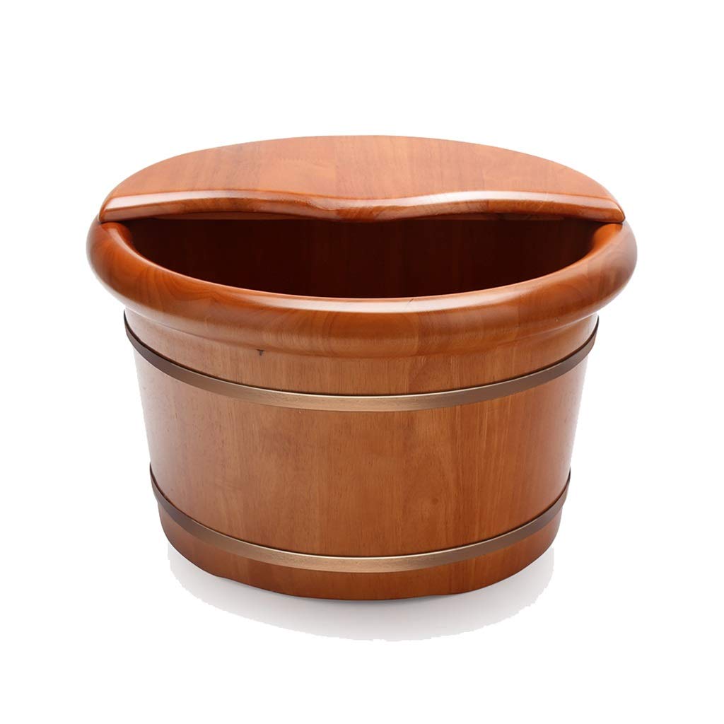 FDEFIRTFG Sauna bucket, Spa, Sauna,Soak,Handmade Massage Bucket Foot Bath, Wash Feet Basin Tub