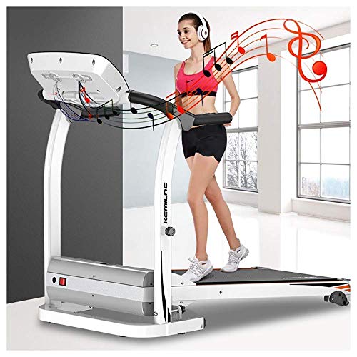 Caminadora plegable eléctrica con pantalla LCD y velocidad ajustable miniatura 7