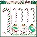 Imagen de BARAKYEG 5 Piezas Bastones de Caramelo Hinchables Inflable 90cm Bastones Caramelo Navidad Decoracion