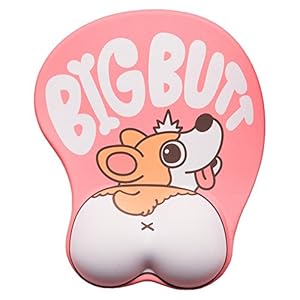 Tidoopu Corgi 3D Mauspad KMQSBD2-P-F