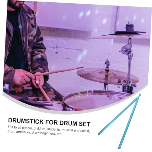 1 par de baquetas para práctica de percusión miniatura 6