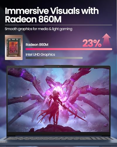 Image of Lenovo IdeaPad Copilot+ Business Laptop - 16 inch FHD+ Touchscreen - AMD Ryzen AI 7 350(Beat Core 7 150U) - 50 TOPS NPU - Facial Login IR Cam - Backlit KB -Win 11 Pro-Redragon Bundle (16GB DDR5 | 1TB SSD)