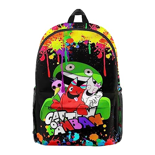 Tongyundacheng Mochila Escolar Anime para Niños y Niñas, Mochila de Dibujos Animados Choo-Choo Charles Game, 47*31cm, Multicolor