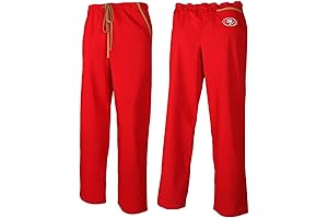 Fabrique Innovations NFL Unisex Team Logo Scrub Pant: Comfortable and Stylish 49ers Apparel