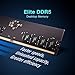 TEAMGROUP Elite DDR5 32GB Kit (2x16GB) 5600Mhz PC5-44800 CL46 Non-ECC Unbuffered UDIMM 288 Pin PC Computer Desktop Memory Module Ram Supports Intel & AMD TED532G5600C46DC01