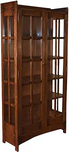 Mission Solid Oak China Cabinet