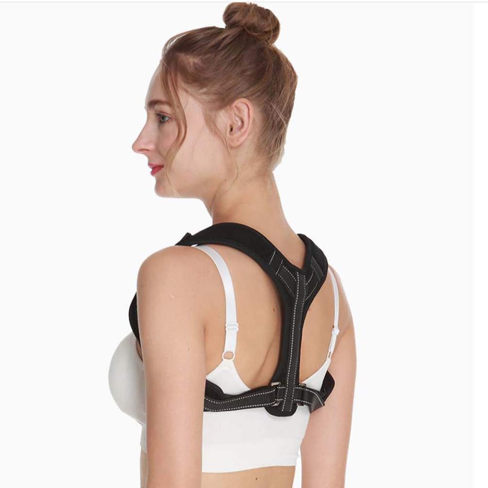 Bene Correttore Postura Schiena Dritta Regolabile, Corretta Postura Correzione Traspirante, Tutore Schiena Ortopedica Busto per Uomo e Donna Unisex, M