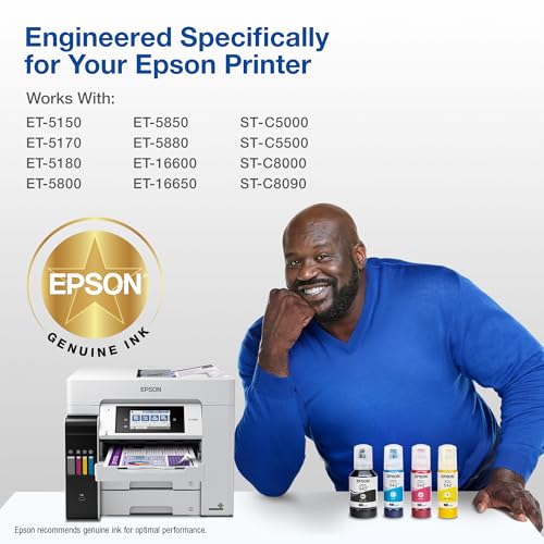 Image of EPSON 542 EcoTank Pro Ink Ultra-high Capacity Bottle Black (T542120-S) Works with ET-5150, 5170, 5180, 5800, 5850, 5880, 16600, 16650