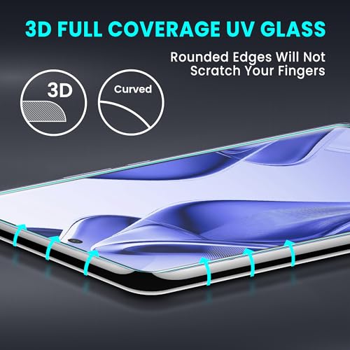 Image of FIRST MART Military-Grade Gorilla UV Tempered Glass For Vivo V50 / Vivo V50e 5G - 9H Hardness, Edge-to-Edge, Bubble-Free