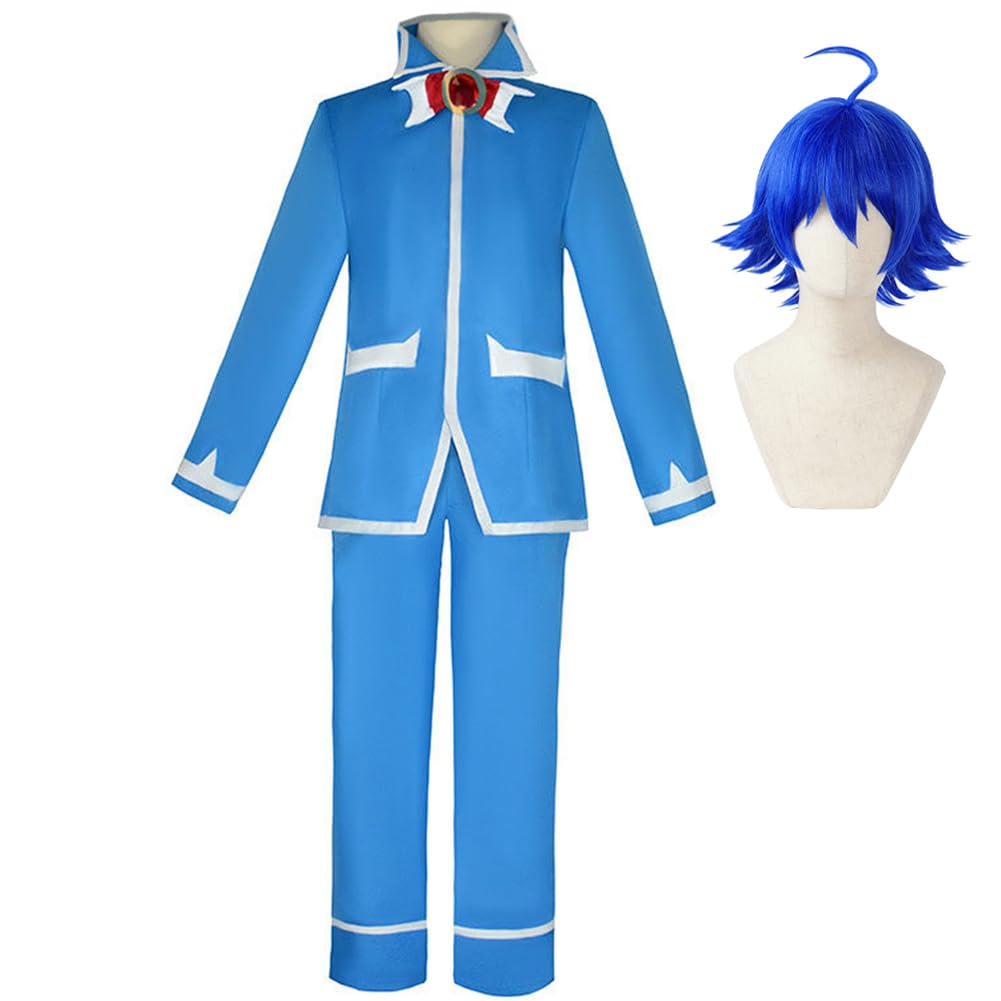 DEXSHUN SuzukiIruma kostium Cosplay Anime Cosplay Iruma, mundur, przebranie, na Halloween, karnawał, imprezę, ubrania, kompletny zestaw akcesoriów