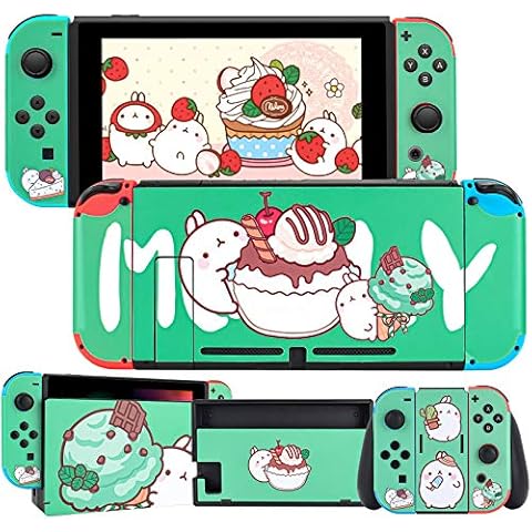 DLseego Anime Pattern Skin Sticker for Switch Cover