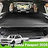Liizoo Cargo Cover for Honda Passport 2026 Accessories Rear Trunk Cover Rear Trunk Security Cover Shielding Shade