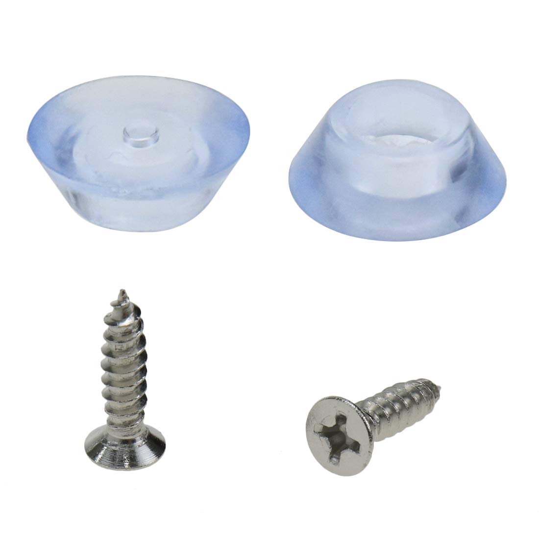 4Pcs Non Slip Furniture Pads, 3/4 Inch Round Clear Chair Leg Floor Protectors For All Floors And Sofas, Chairs, Beds Furniture Hardware - View #12