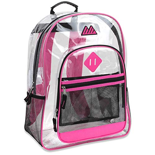 mens clear backpack