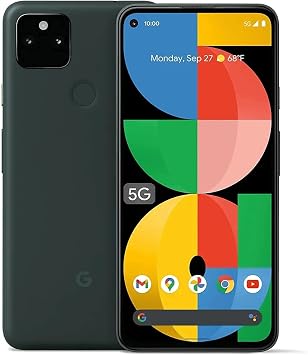 Google Pixel5a 5G 128GB Carrier Edition Mostly Black