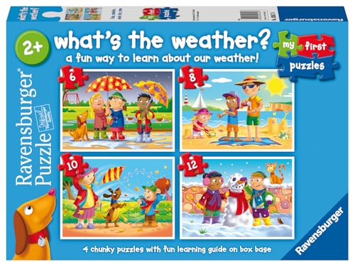 Ravensburger Children Puzzles My First What's the Weather? - Ages 3+