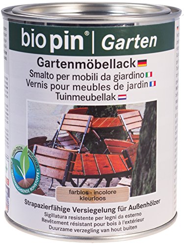 Preisvergleich Produktbild Biopin Gartenmöbellack-farblos-2,50 l
