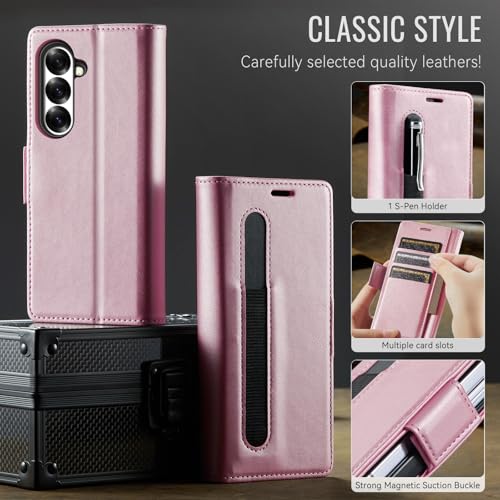 Coque Samsung Z Fold 7 Charnière Protégée Or Rose Solide - 7