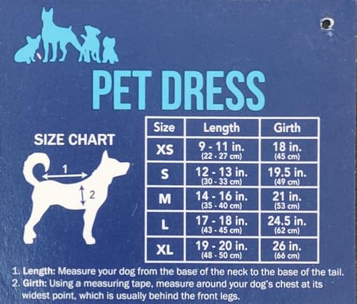 Image of Mayra Pack of 3 Dresses, Winter Dress, Costume for Dogs, Cats & Puppies X-Small