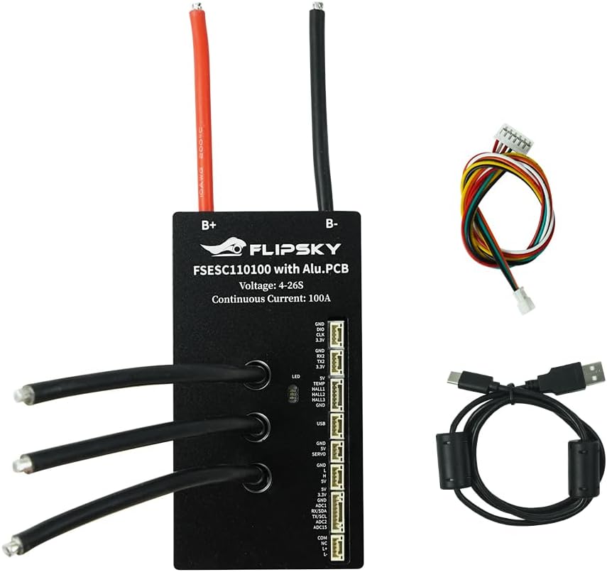 FLIPSKY FSESC 110100 Bolumen Handiatage ESC with main cables