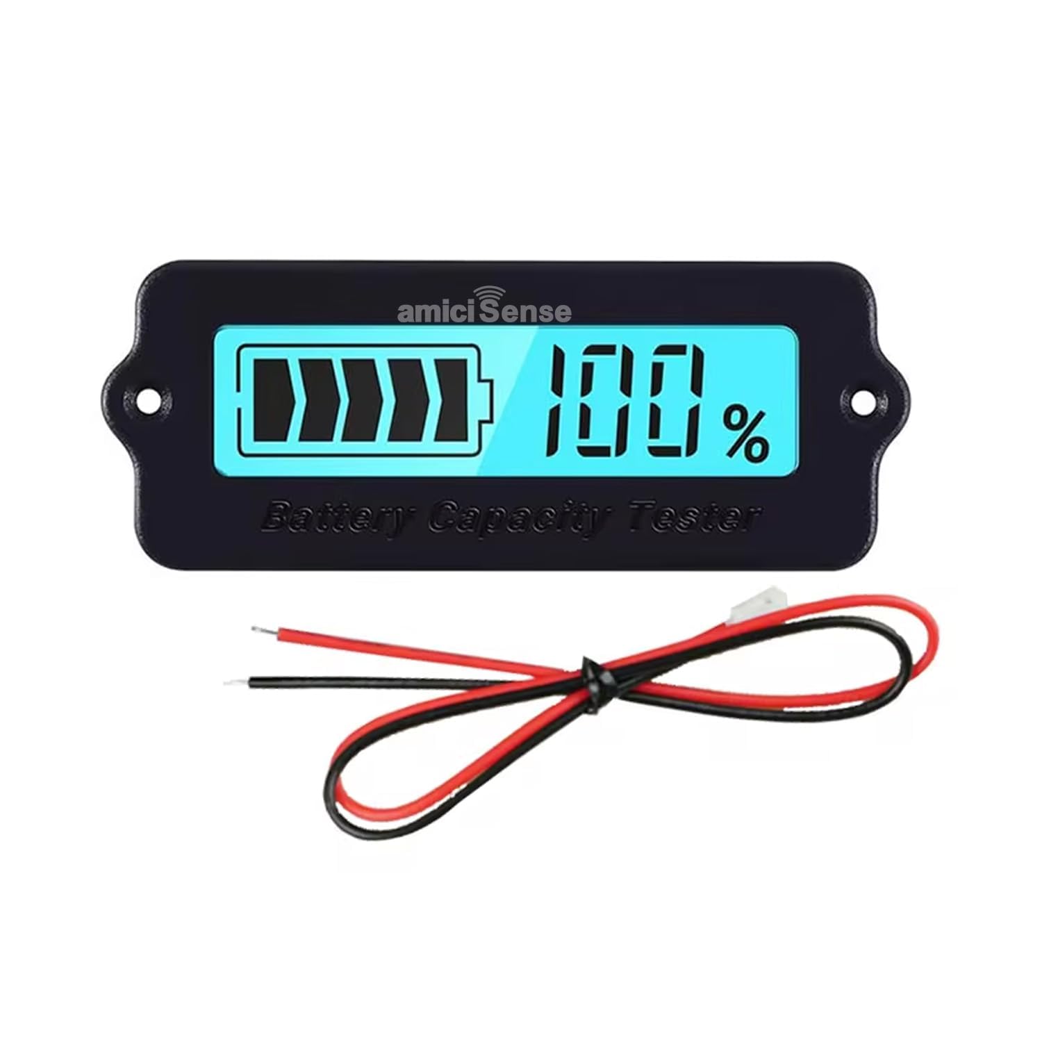amiciSense 8~70V Battery Capacity Indicator | Voltage & Charge Percentage Display | Compatible with Lead Acid, Lithium-Ion, and Lithium Iron Phosphate Batteries-picture-24